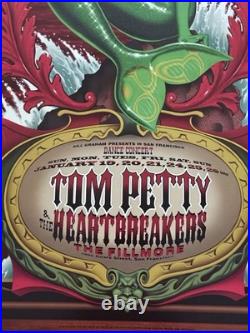 Vintage Tom Petty & Heartbreakers Orig Concert Poster Fillmore 1997 F253 MINT