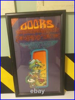 Vintage rock concert poster week of concert, first addition original, doors