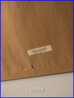 Vintage rock concert poster week of concert, first addition original, doors