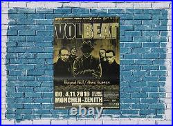 Volbeat Above Heaven, München 2010 Concert Poster