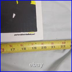Vtg Neil Hamburger Flyer Poster Advertising Metal Punk Ska Band Concert 90s