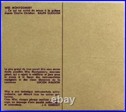 WES MONTGOMERY rare vintage original Brussels 1965 jazz concert handbill