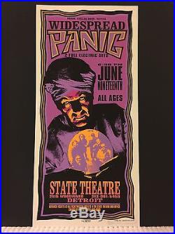 WIDESPREAD PANIC 1996 Original Concert Poster Print SIGNED MARK ARMINSKI RARE
