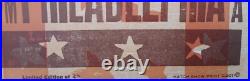 WILLIE NELSON #/40 PHILADELPHIA Hatch Show Print 2011 MANN CENTER Concert Poster