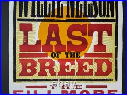 WILLIE NELSON Hatch Show Print THE FILLMORE SAN FRANCISCO 2007 LE Concert Poster