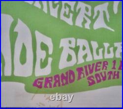 WOOLIES MC5 GRANDE BALLROOM 1968 concert poster RGP 2 GARY GRIMSHAW