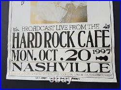 WYNONNA JUDD Hatch Show Print Nashville HARD ROCK CAFE 1997 Concert Poster RARE