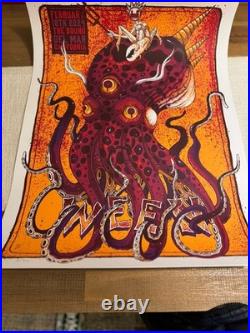 Ween Concert Posters Two Posters Night 1 And 2 Artist Edition X/50