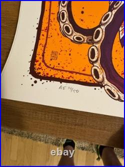 Ween Concert Posters Two Posters Night 1 And 2 Artist Edition X/50