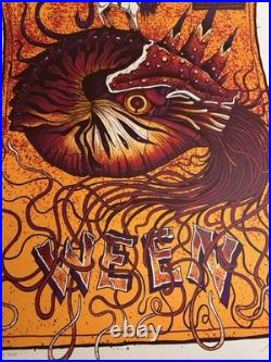 Ween Concert Posters Two Posters Night 1 And 2 Artist Edition X/50