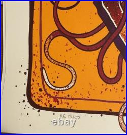 Ween Concert Posters Two Posters Night 1 And 2 Artist Edition X/50