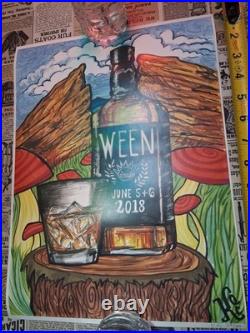 Ween concert Poster Lot coloring pages