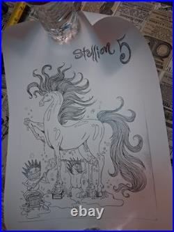 Ween concert Poster Lot coloring pages