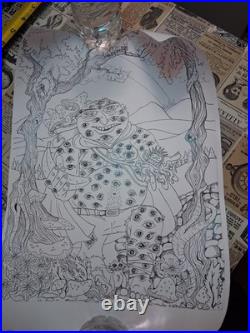 Ween concert Poster Lot coloring pages