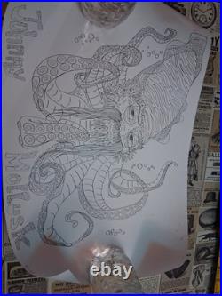 Ween concert Poster Lot coloring pages