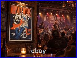 Whiskey Myers 2026 NYC Forest Hills Concert Poster Foil #10/50 Tour Poster