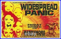 Widespread Panic Madison Wi 1996 Original Concert Poster