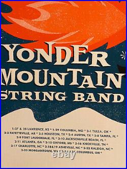 YMSB Yonder Mountain String Band 2 Poster Uncut Proof Sheet Concert Poster