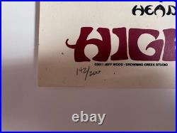 YarmonyGrass 2011 Concert Poster Signed 142/200 Rare Psychedelic Screenprint