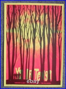 Yo La Tengo Philadelphia 2007 Original Concert Poster Slater Silkscreen