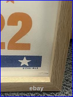 Zac brown band citi field 2022 out in the middle tour concert poster (no frame)