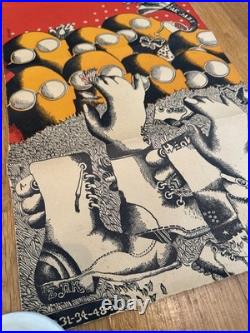 Zak Gdansk 1974 JAZZ CLUB VINTAGE 70'S ORIGINAL POSTER BY KNUTH Rare