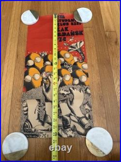 Zak Gdansk 1974 JAZZ CLUB VINTAGE 70'S ORIGINAL POSTER BY KNUTH Rare