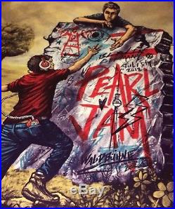 Zeb Love 2018 PEARL JAM Berlin Germany July 5 S/N Concert Poster Print AP